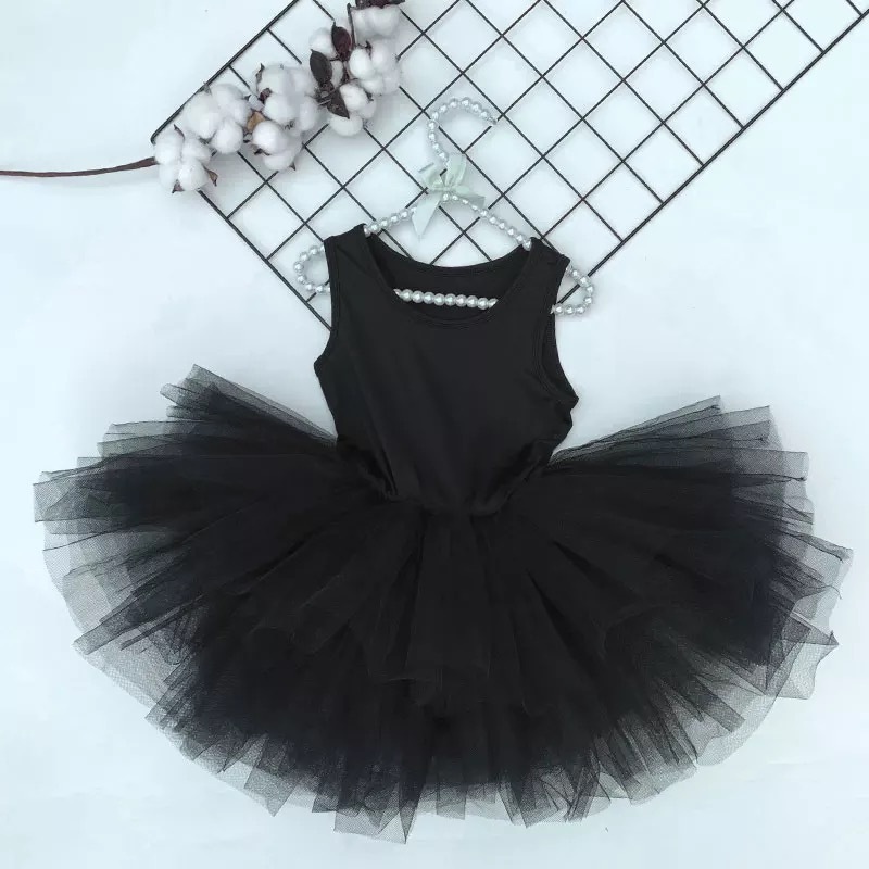 Wholesale Kids Ballet Tulle Dusty Pink Dance Tutu Dress For Girls