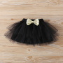 Custom Stylish 1st Birthday Rompers With Tulle Skirts and Headband for Baby and Newborn