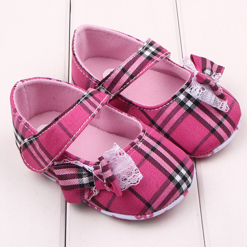 Wholesale Top Design Sweet New Born Baby Girl Shoes for Daily Wear