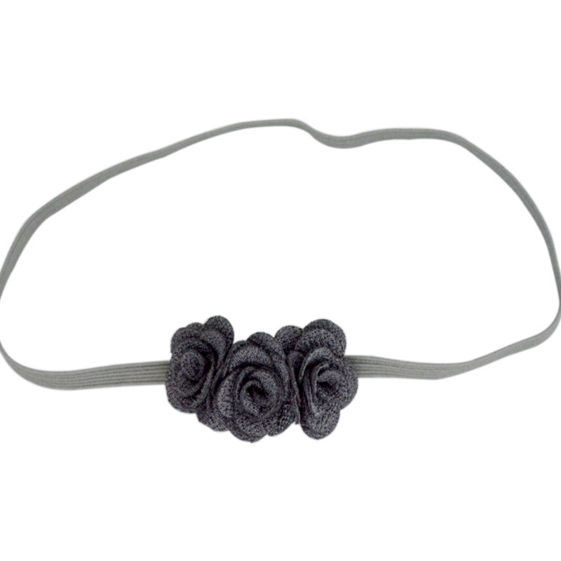 Wholesale  Little Girls Hair Accessories Rose Flower Hair Accessories For Baby Girls