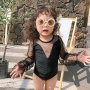 2021 hot sale swimwear girls kids children white one piece swimsuit