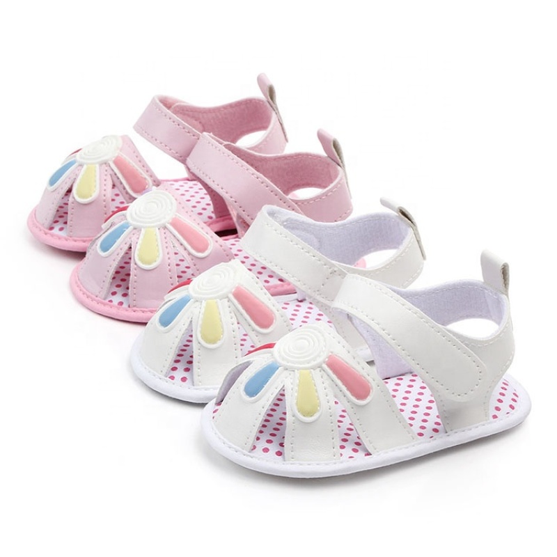 New Fashionable cute hollow out soft sole flower sandals