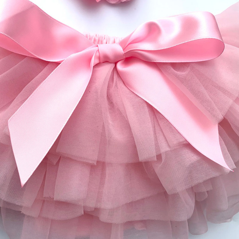 Custom Pretty Long White Black Girls Lace Tulle Skirt Party Wear Boutique Clothes