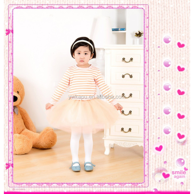 China Suppliers Of Girl Clothes Outfits Cotton Top And Tulle Tutu Skirts For Girls Daily Wear