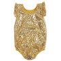 Top Quality Boutique Girl Romper Cotton Sleeveless  Baby Clothes Sequin Leotard