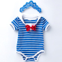 2021 Infant 4th of July baby outfit tutu bloomer set