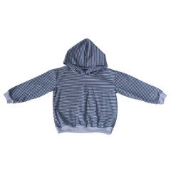 Unisex Baby Striped Pullover Hoodie Baby Hooded Jacket