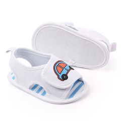 Wholesale cute custom printed shoes newborn baby flat shoes