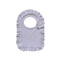Hot style soft skin friendly lace adjustable buckle baby bandana bibs cotton