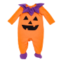 2021 halloween cute embroidered pumpkin jumpsuit baby custom clothes