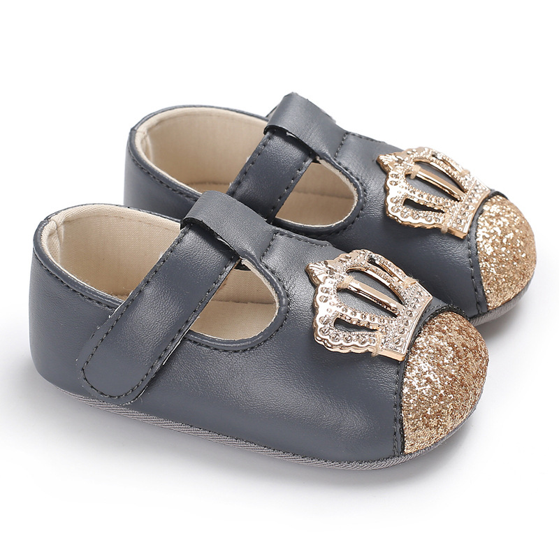 Custom High Quality Designer Newborn Baby Girls Flower Prints Shoes Prewalker for School