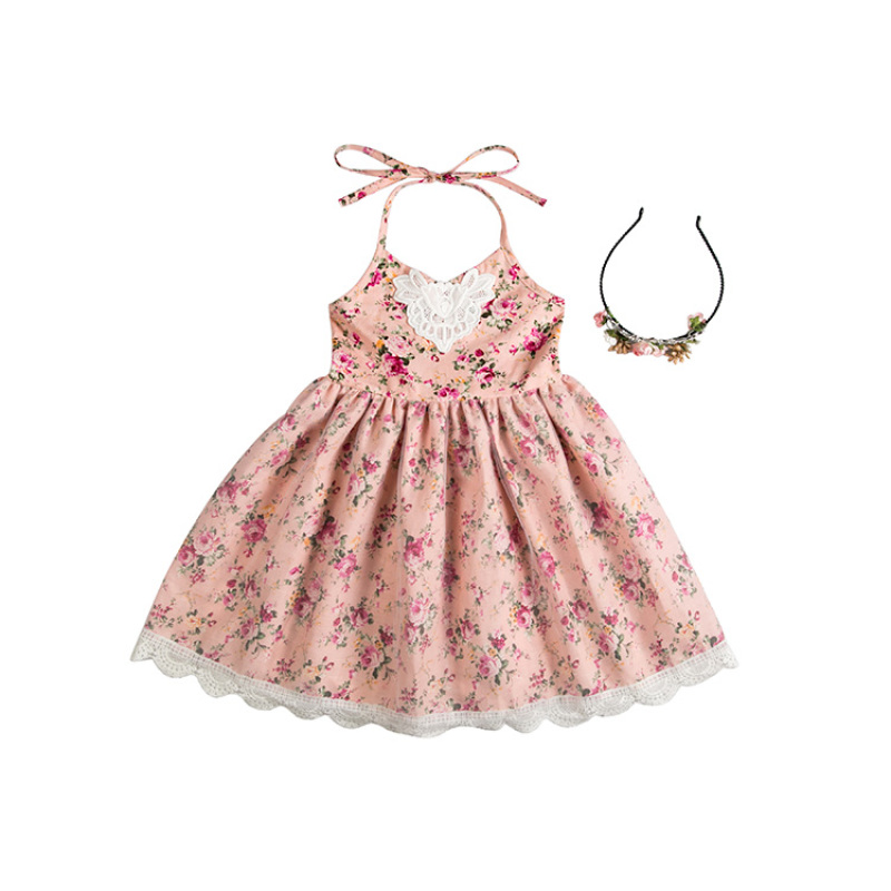 Wholesale Children Boutique Casual Dress For Girls 