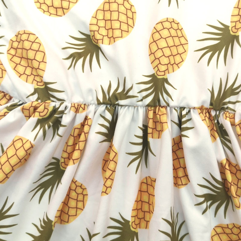 Wholesale Toddler's Sleeveless Girl Dress For Summer 