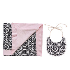 boutique fabric warm winter newborn stuff baby swaddle blanket set