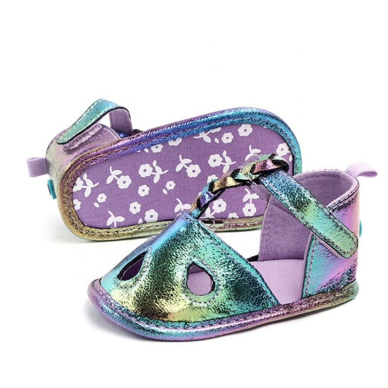 2021 latest designer inspired baby fashion bling shoes rope sandals