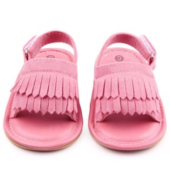 2021 new arrival trendy solid color toddler girl shoes