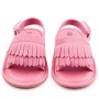 2021 new arrival trendy solid color toddler girl shoes