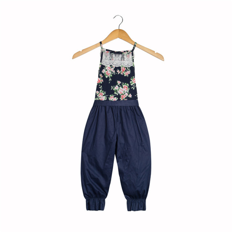 Wholesale newborn cotton baby clothes lace fruit printing baby girl comfortable rompers jumpsuit