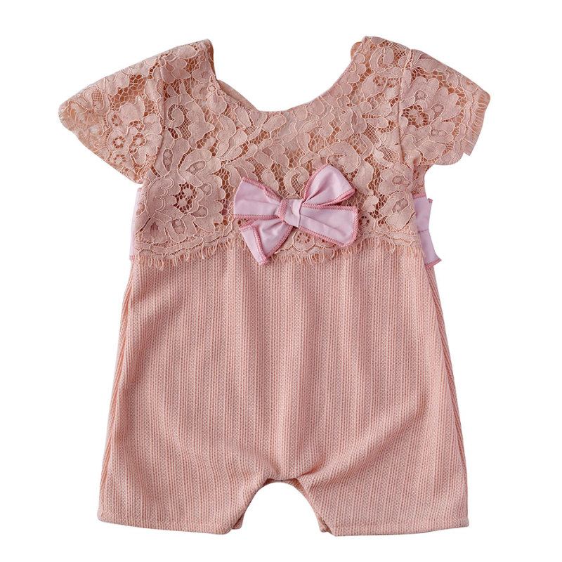 Wholesale cute  infant and toddlers baby girl romper clothing