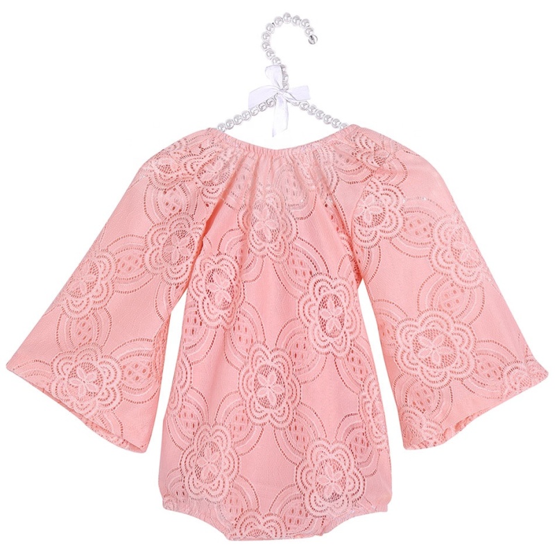 exquisite  new style morden big bow lace romper