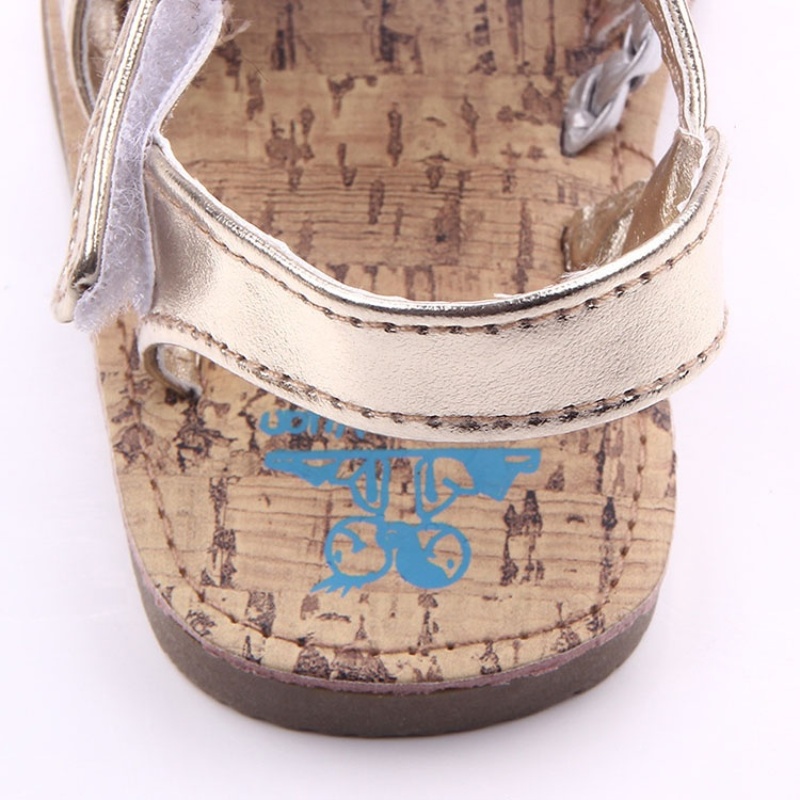 2021 new style bling strap baby girl shoes criss cross sandals