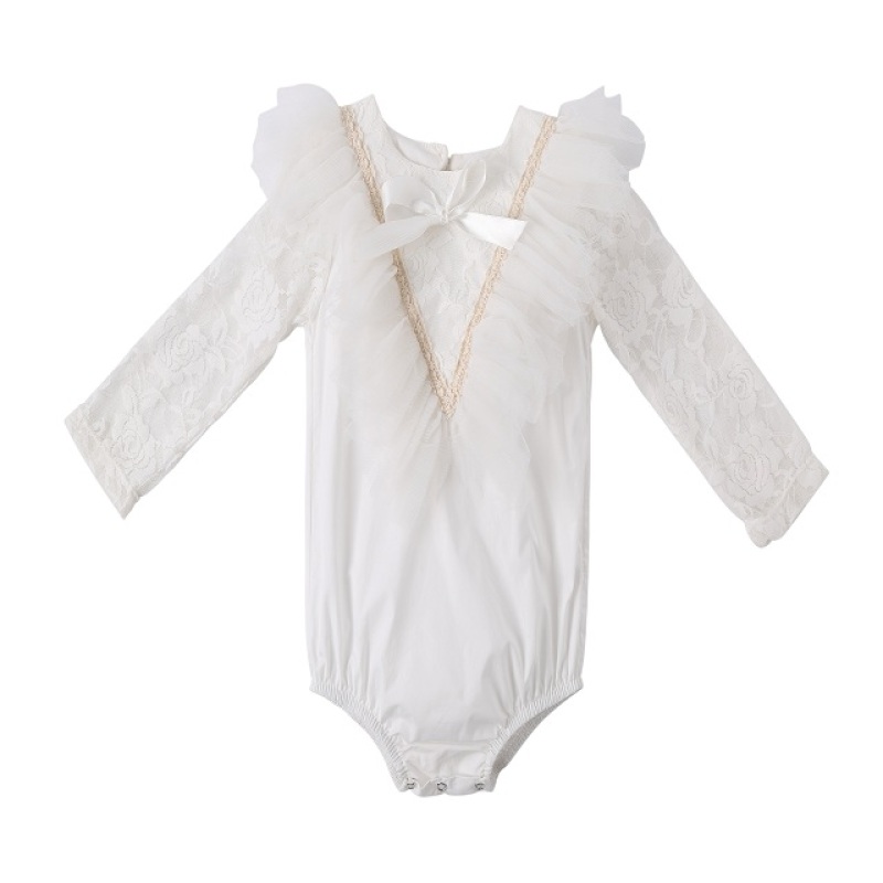 Newborn  Lace Girl Pretty  Dress Baby Romper