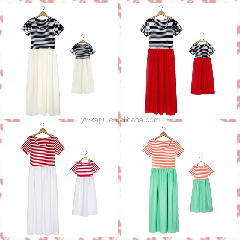 2018 summer sleeveless sequin mom and me dress elegant mother and daughter skirt