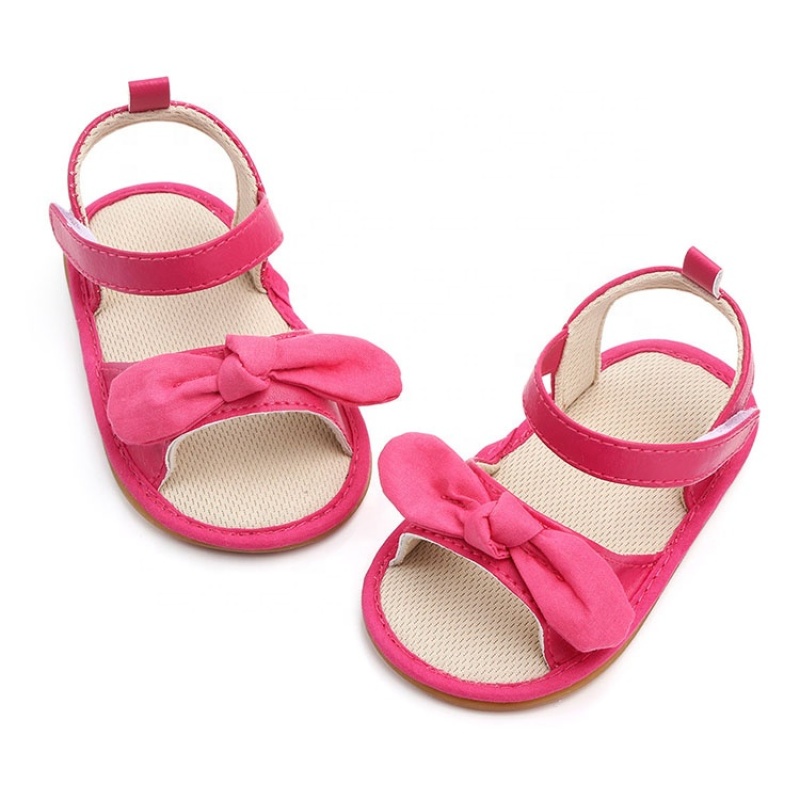 New arrival trendy cute strap bow minnie sandals