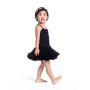 Wholesale New Design Pretty Children Boutique Rosette Dresses For Photograph