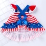 USA new arrival cheap price 4th of July baby girl outfits boutique clothing
