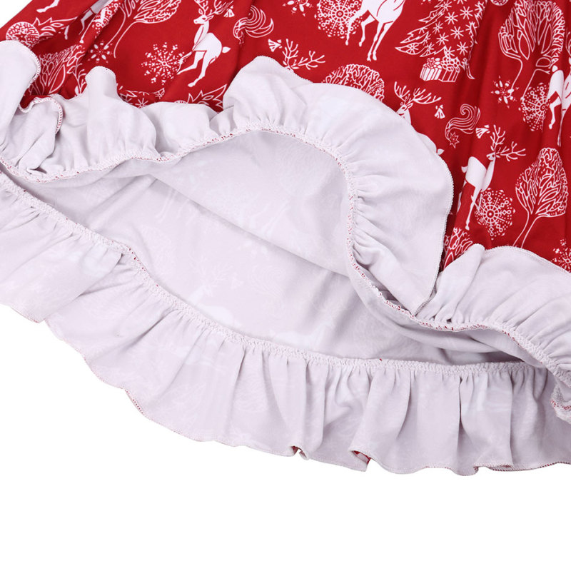 Beautiful Ruffle Tops for Girls with Short Sleeves Lace Square Collar