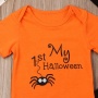 Halloween customize letter short romper baby long pants costumes