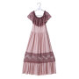 Wholesale Newest Boutique Baby Girl Long Maxi Lace Dress