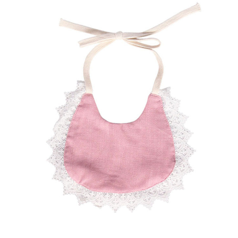 Factory price muslin lace comfortable safe baberos bebe baby burp cloth