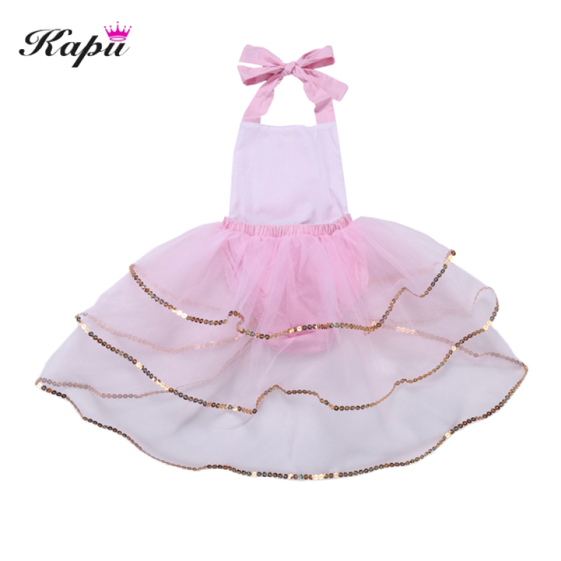 Newest design unicorn printing baby tutu rompers