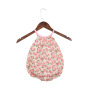 2018 Latest Fashion Design Summer Romper Soft textile Baby Bubble Romper Vintage Smocked Clothing Lovely Smocked Romper