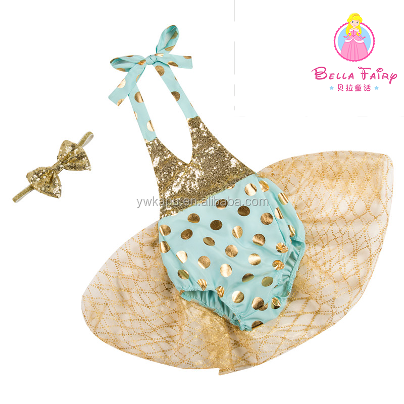 2018 trending products hot selling baby products sequin romper tutu set boutique cute baby party clothes