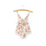2018 Newest Custom Design Vintage Lace Romper Baby Girl Jumpsuit Boutique Children Romper
