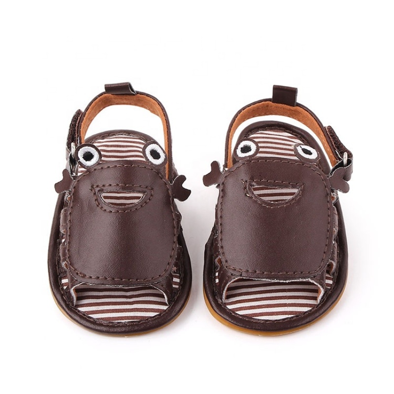 New design trendy cute soft sole causal leather sandals