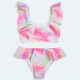 2021 high quality color changing strappy bikini swimwear