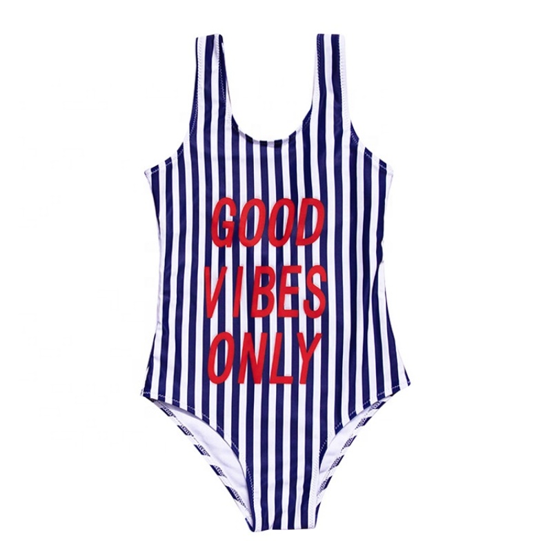 New solid grey swimsuit kids trendy beach wears dress one piece bikini