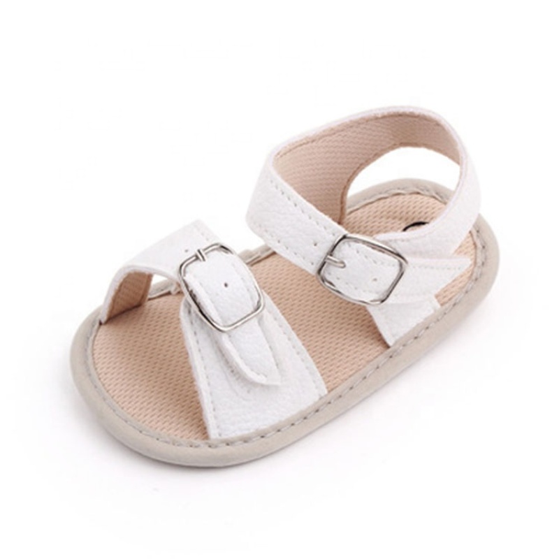 Hot selling soft sole baby casual shoes buckle strap sandals