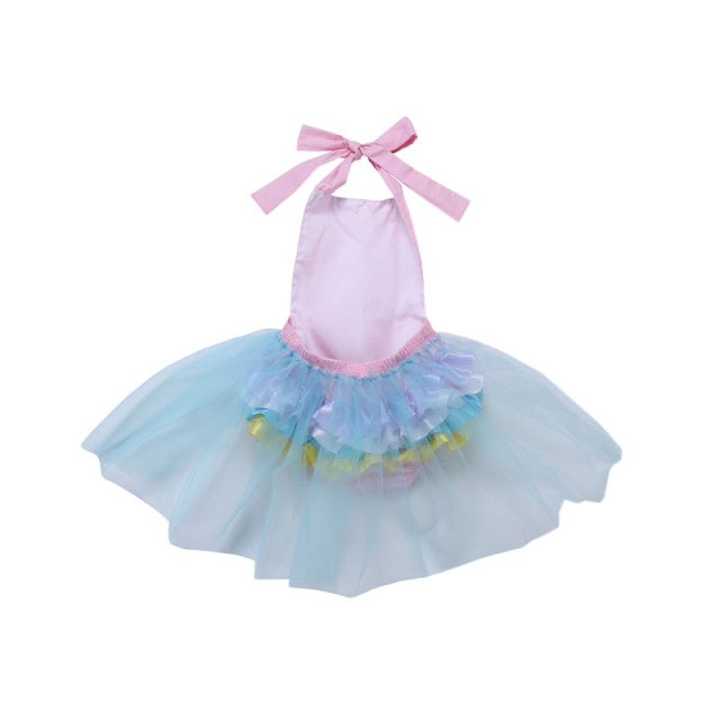 2018 Hot sale unicorn rainbow romper organic cotton import custom baby girl clothes china baby romper