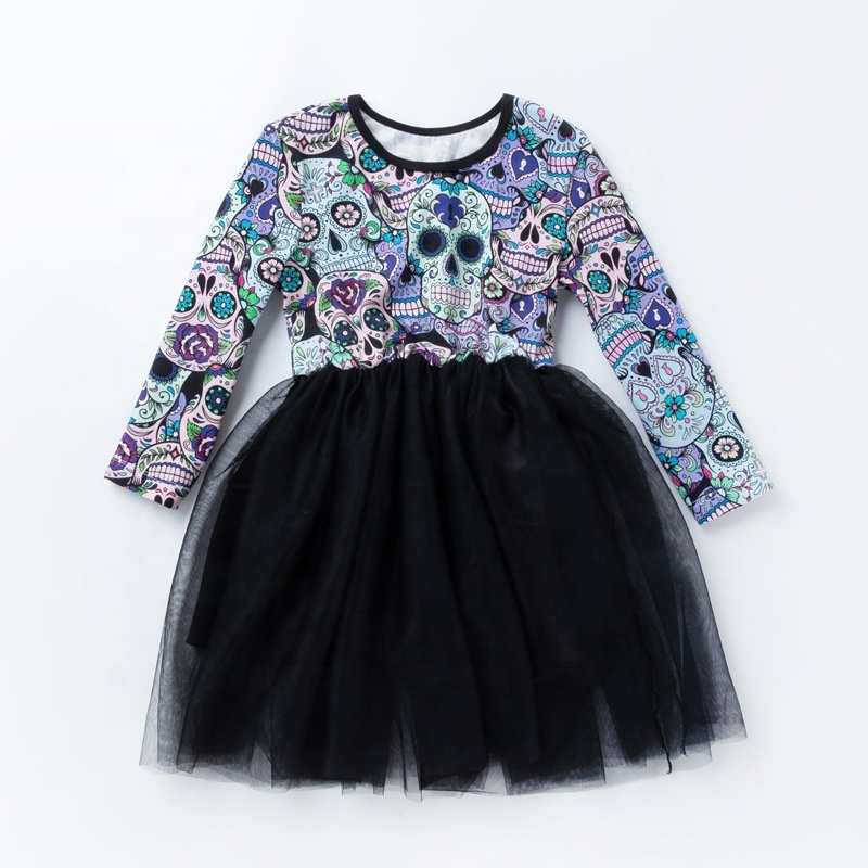 Halloween luxury 2021 girls tutus baby kid 1 year boutique sets