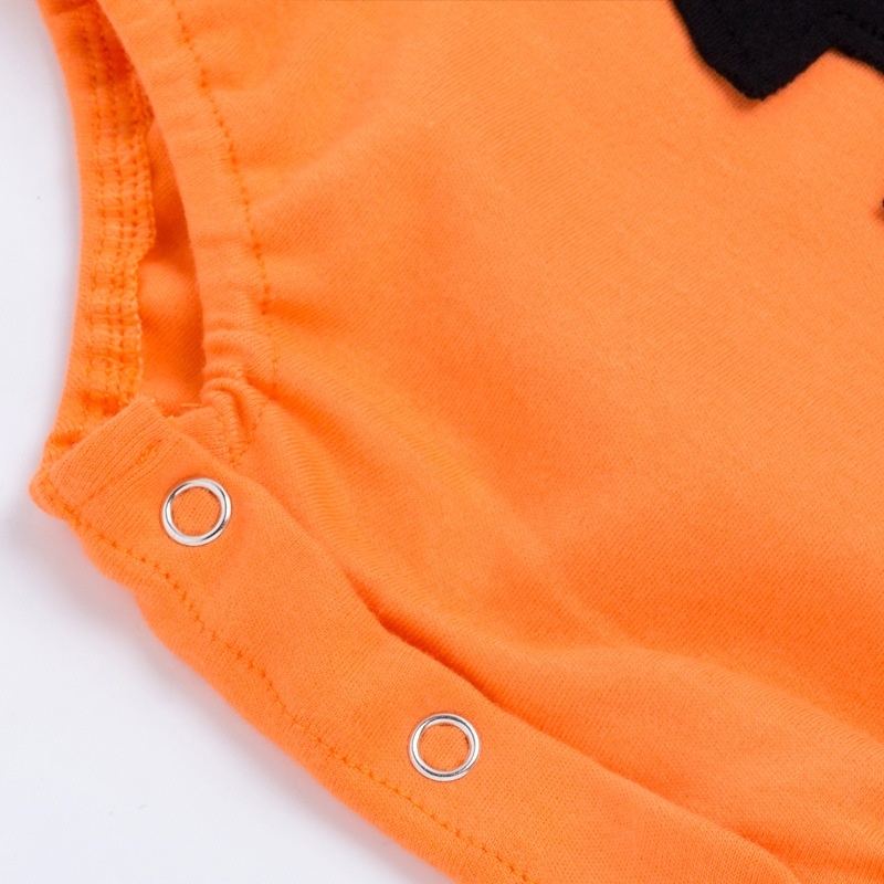 Halloween fashion cute baby pumpkin   cosplay 1 piece clothes romper