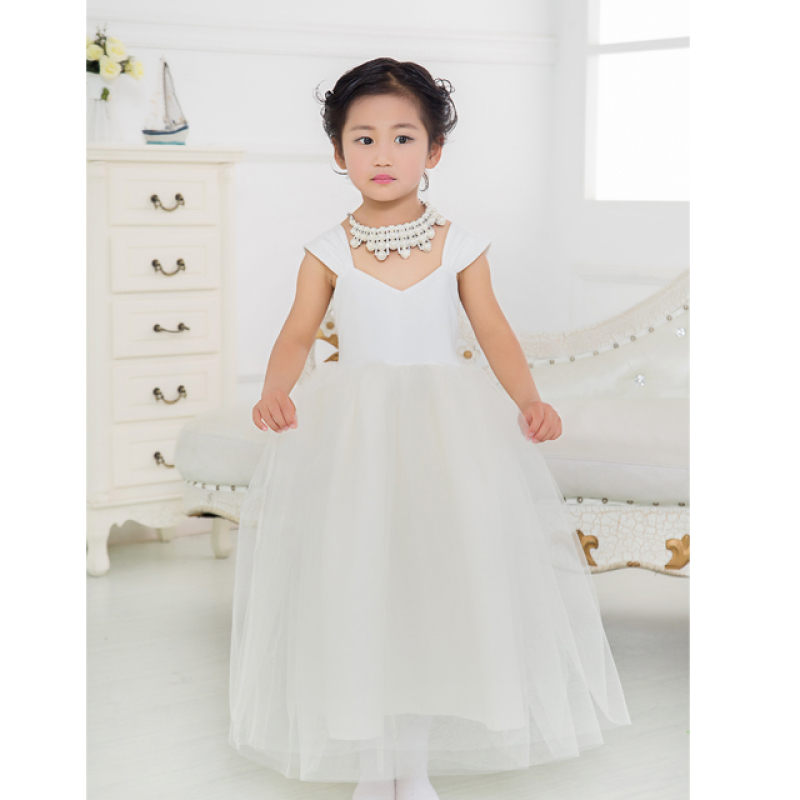 Wholesale New Design Baby Flower Girls Tulle Dresses For Wedding 