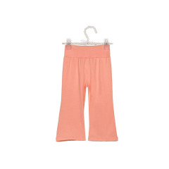 Wholesale children clothes girls fashion  knitted  girls trousers solid color kids track pants