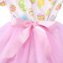 New fashion Easter short sleeve baby girl party dress toddler girl dresses