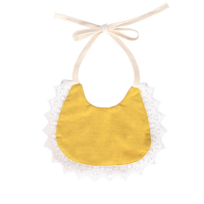 Cheaper price muslin lace comfortable safe baberos bebe baby burp cloth