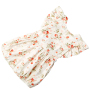 2016 Vintage Floral Baby Romper Set Aqua Floral Girl Bodysuit Summer